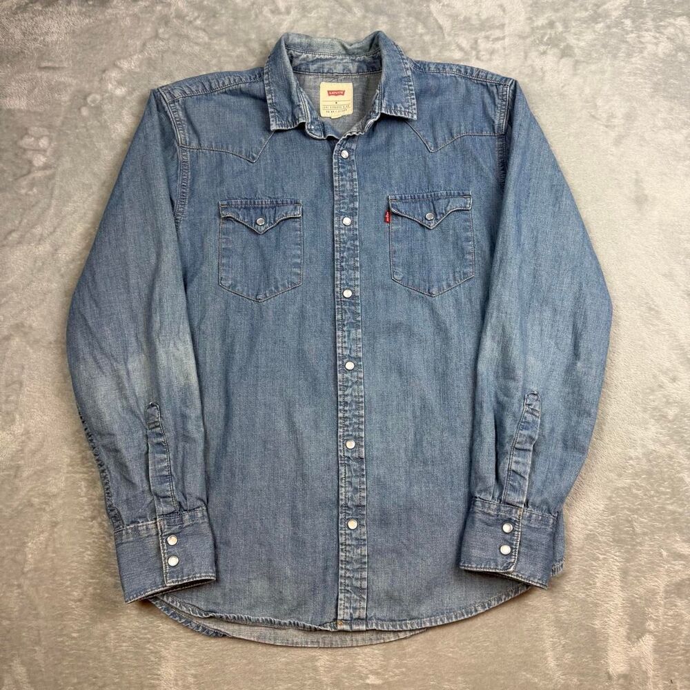 Levi-s Men's Blue Shirt